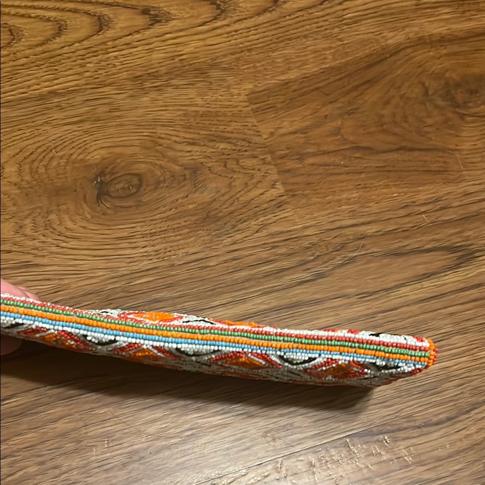 ALDO Vintage Multicolor Beaded Clutch - Picture 8 of 9